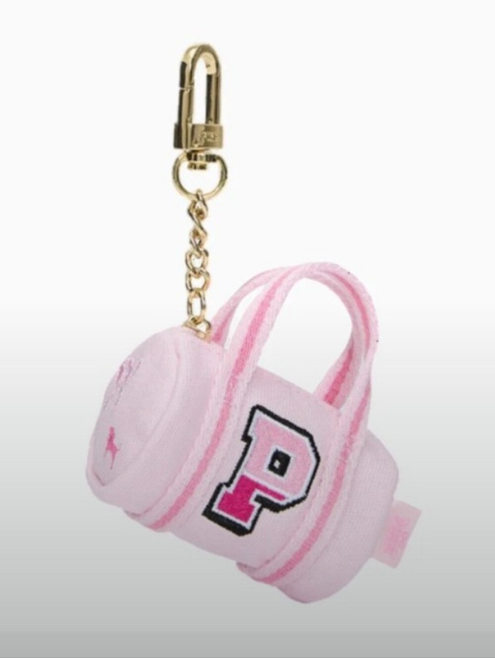 PINK Victoria's Secret "LoveShackFancy" Duffel Bag Charm - Keychain 🎀🩷